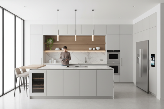 Designed to fit modern Kitchens and modern lifestyles
