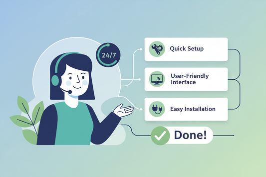 Reliable support & easy installation