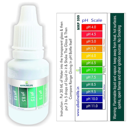 Alkalinelife pH Test Liquid Drops