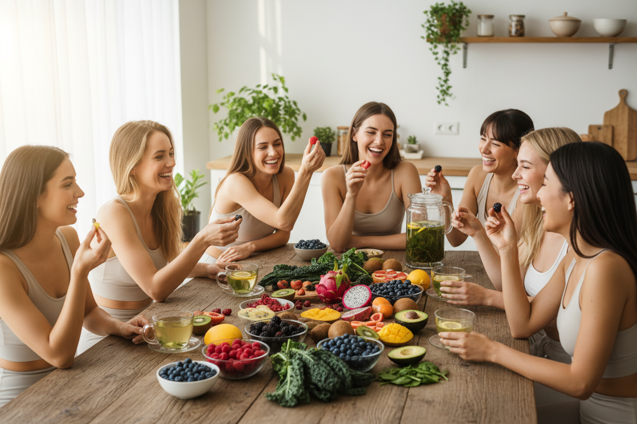 Anti-Oxidation image of girls