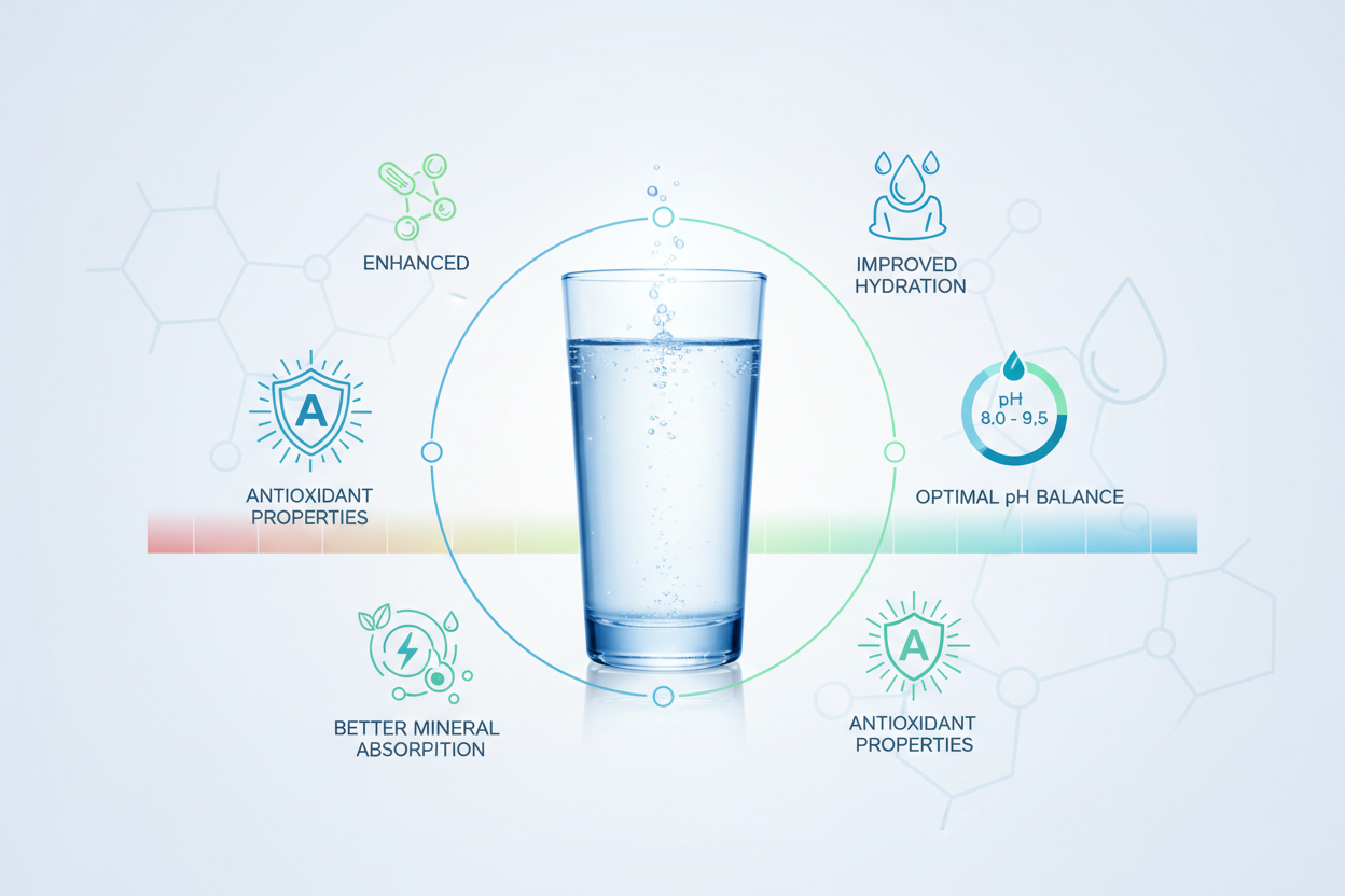 benefits of alkalinelife Drinking water
