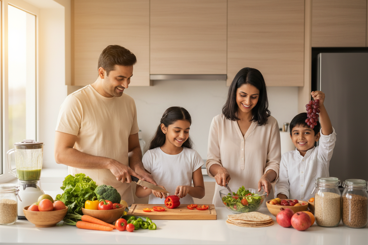 india family <strong>Helps Maintain Healthy Blood Pressure and Cholesterol Levels</strong>