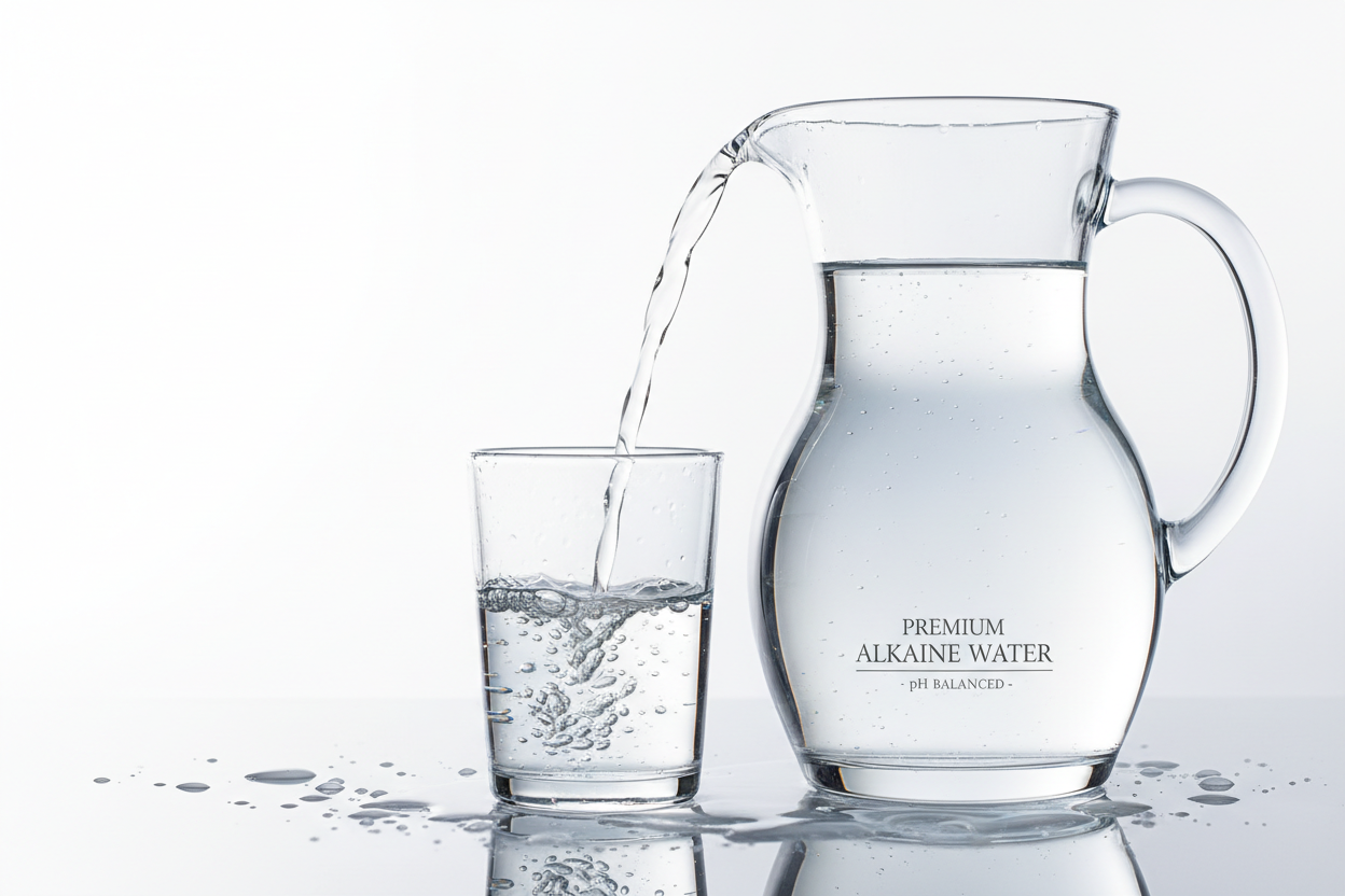 Premium quality alkaline water