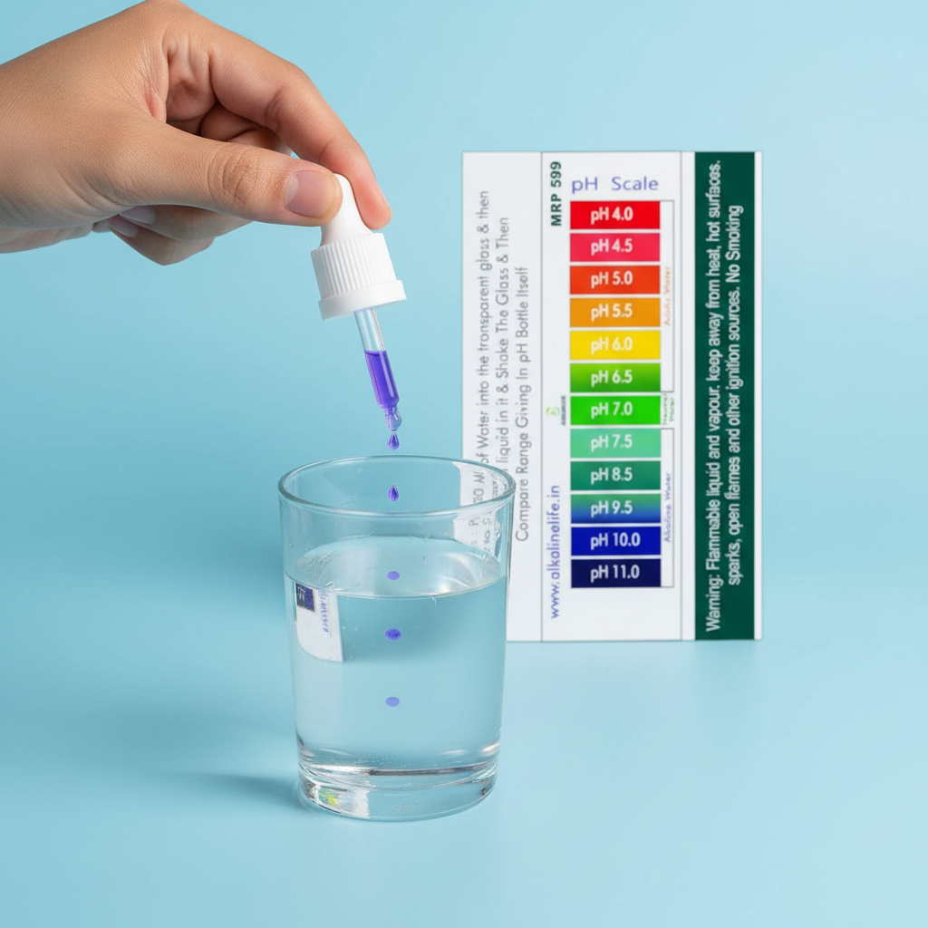 replace product with this - https://www.alkalinelife.in/products/alkalinelife-ph-test-liquid-drops-for-water-ph-testing-with-ph-colour-chart-water-purifier-accessory-1-pieces